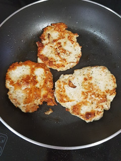 Una foto de Hamburguesas de pollo caseras