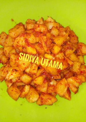 Foto resep Sambal goreng kentang simpel