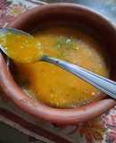 Sopa crema de zanahoria