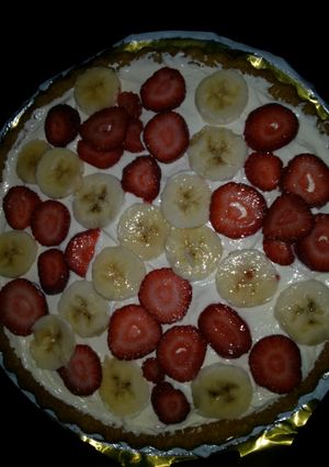A picture of Easy flan pie.