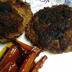 A picture of Meat patti.