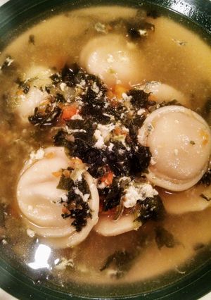 A picture of Ravioli en Brodo "Nonna Style".