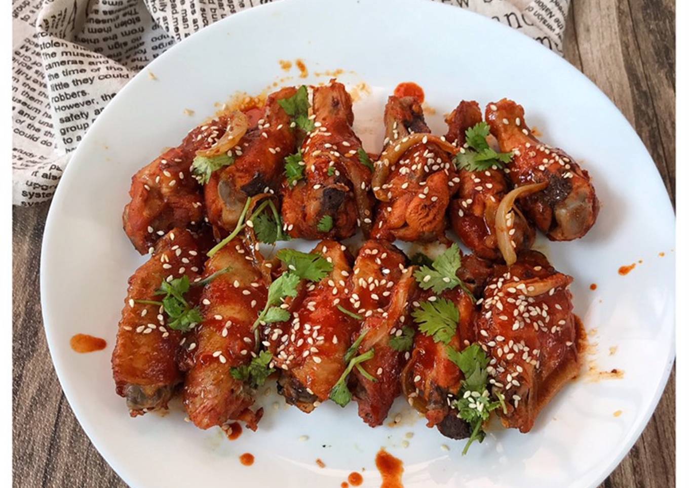 Chicken Wings Saus Gochujang