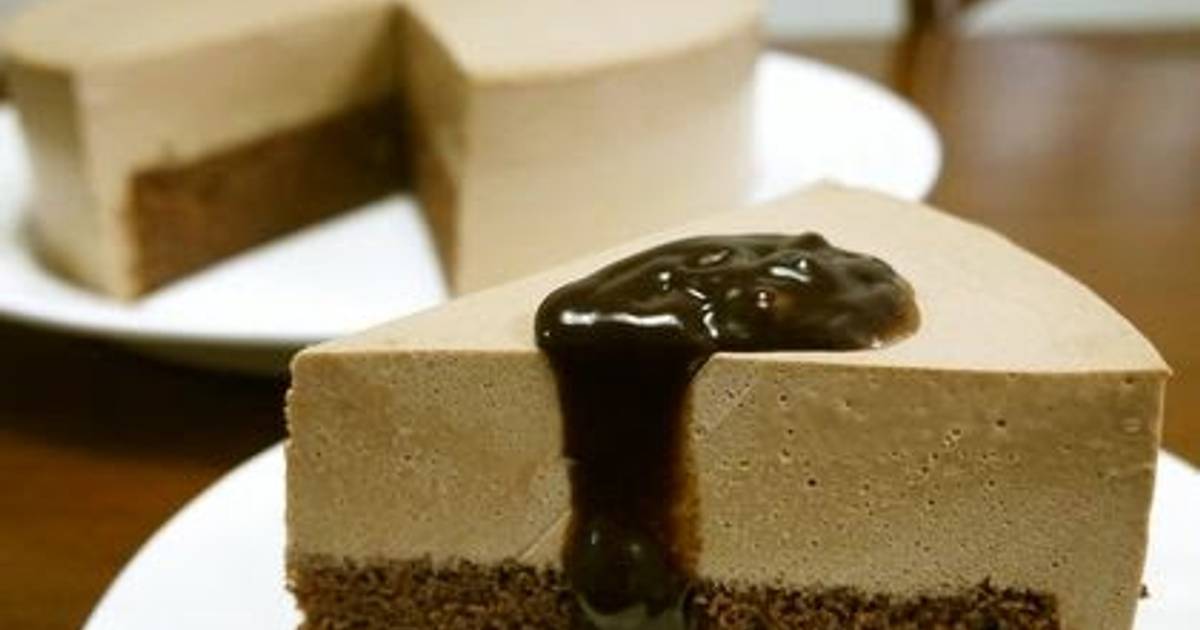 Chocolate Mousse Cake (no gelatin, no bake) | TikTok Recipe