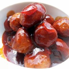 A picture of Meatball in Spicy Sauce.