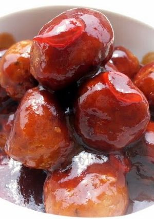 A picture of Meatball in Spicy Sauce.