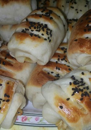 صورة لوصفة فطائر دجاج