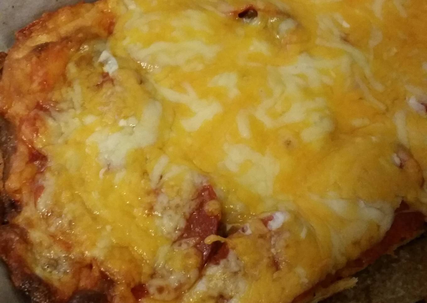 Low Carb "Fathead" Pizza