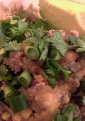 A picture of Tex Mex Beef & Rice Bake.