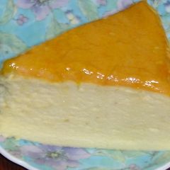 A picture of Cheesecake Soufflé Made with Processed Cheese.