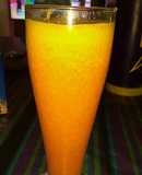 Jugo de naranja, zanahoria y jengibre