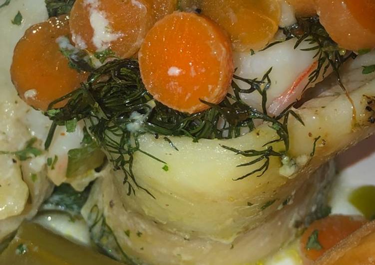 Recipe of Homemade Lemon & Dill Fish Roll