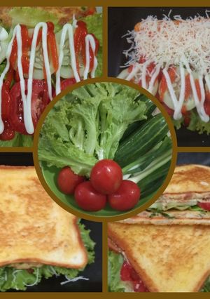 Foto resep Roti panggang Telur Moyonaise