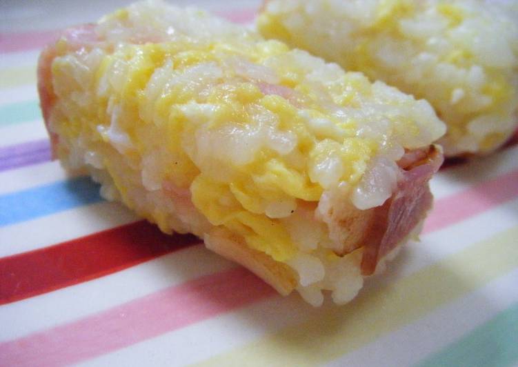 Recipe of Perfect Like Fried Rice Delicious Onigiri Just Mix