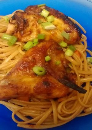 A picture of Sweet Kickin Asian Chicken.