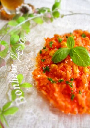A picture of Easy Lunch in 10 Minutes - Summery Tomato Risotto.