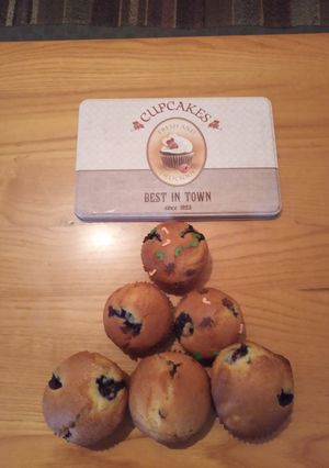 Φωτογραφία της συνταγής Muffin Blueberries
