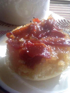 A picture of Maple bacon pancake muffins.