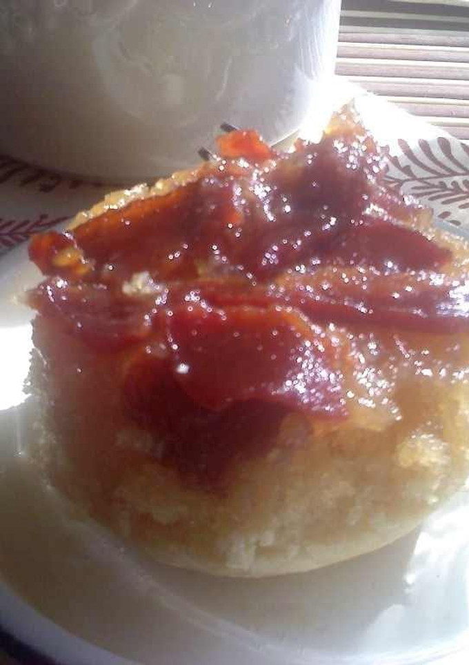 A picture of Maple bacon pancake muffins.