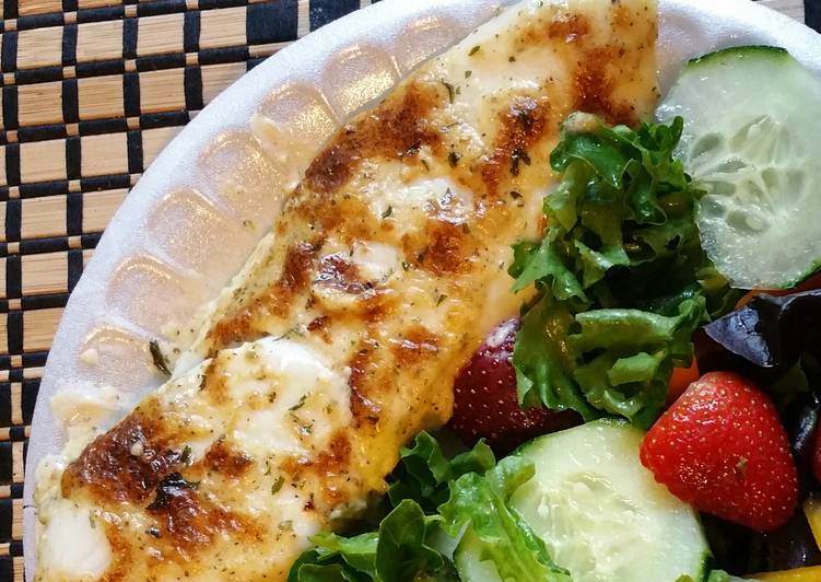 How to Prepare Homemade Broiled Parmesan tilapia