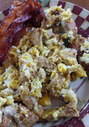 A picture of Sloppy Eggs.