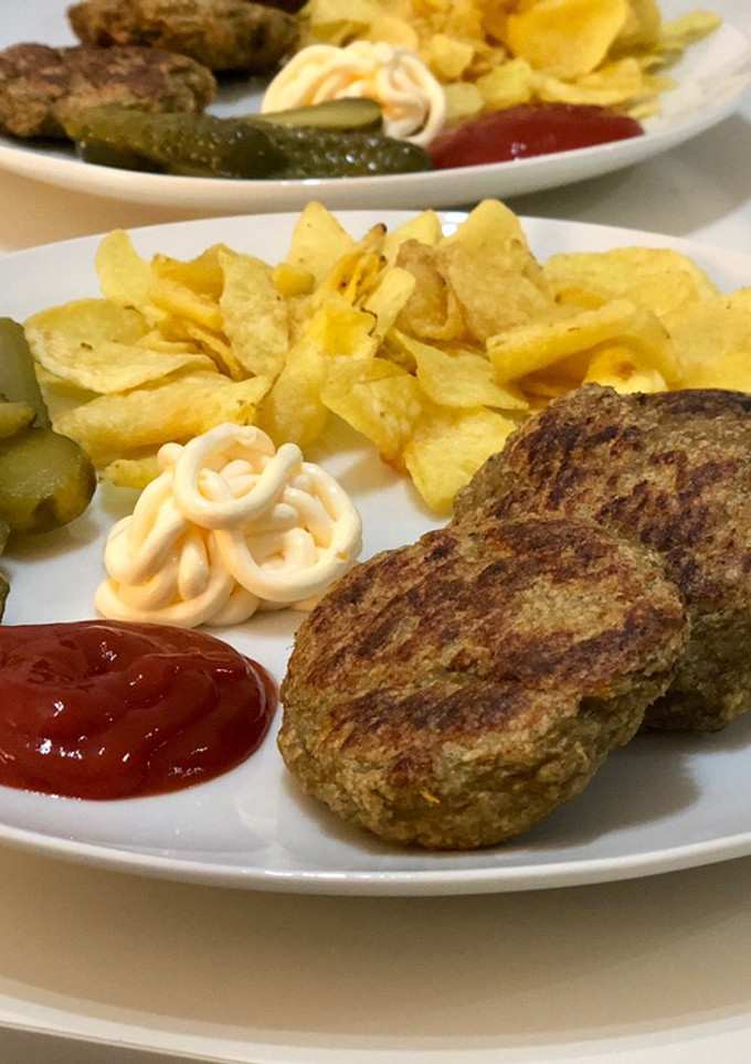 Una foto de Hamburguesa de pollo en Thermomix