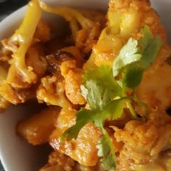 A picture of Aloo gobhi.