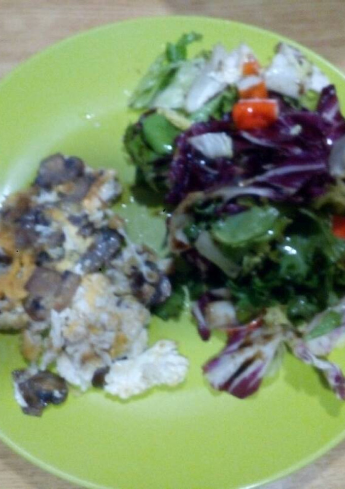 Una foto de Tortilla con champiñón
