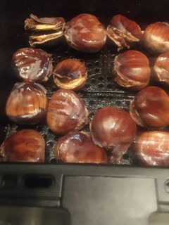 Una foto de Castañas asadas en Airfryer o Freidora de Aire