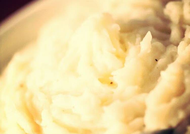 Steps to Prepare Perfect Easy mashed potatoes