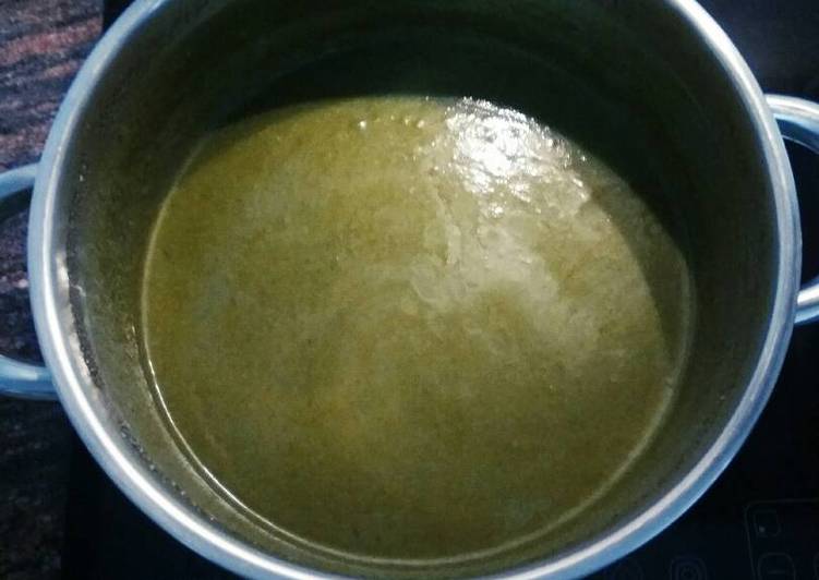 Crema de verduras sencilla