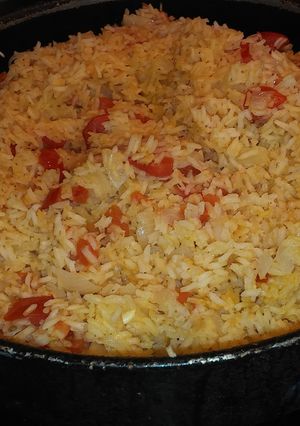 A picture of Homestyle Spanish Rice.