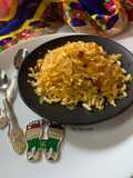 Garlic flavoured poha murmura chiwda