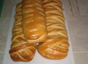Una foto de Pan de jamón