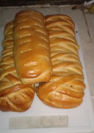 Una foto de Pan de jamón