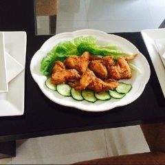 A picture of South African fried wings.