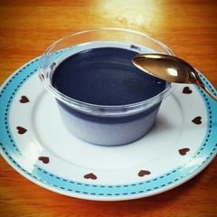 A picture of Easy Black Sesame Pudding.