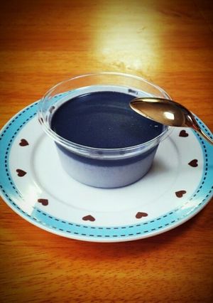 A picture of Easy Black Sesame Pudding.