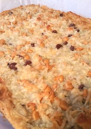 A picture of Easy 7 layer bars.