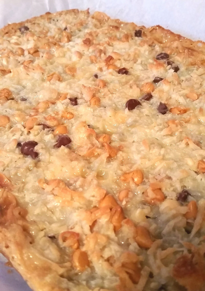 A picture of Easy 7 layer bars.