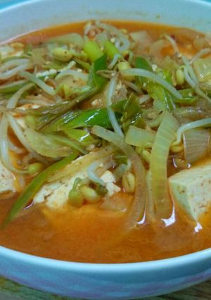 Foto resep Sundubu Jjigae "Sup Tahu Korea"