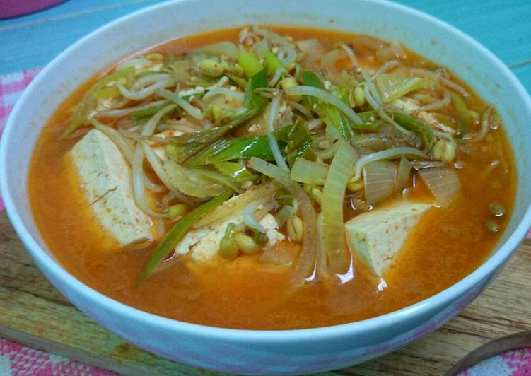 Sundubu Jjigae "Sup Tahu Korea"