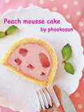 Light Mousse Cake with Peach