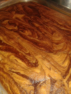 A picture of Classic Marble cake.
