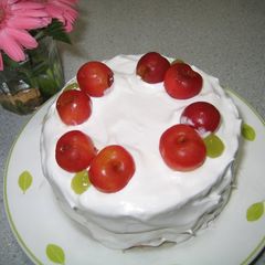 A picture of Egg & Dairy-Free Decorated Cake.