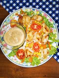 Foto resep Roasted Chicken Salad