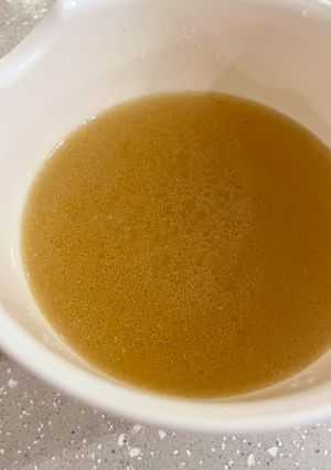 A picture of Leftovers Chicken Stock.