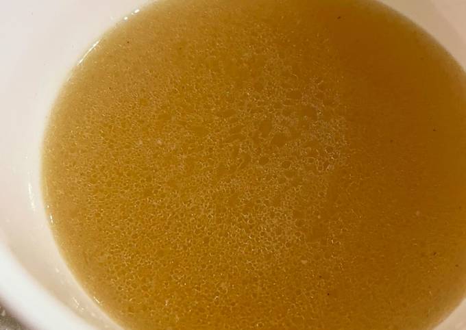 Leftovers Chicken Stock