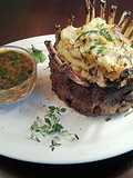Crown Roast Rack of Lamb Filled with Mashed Potatos