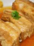 Easy But Tender Simmered Pork Belly Cubes